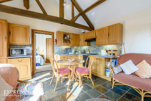 Shropshire Holiday accommodation kitchen in Craven Arms, near Ludlow